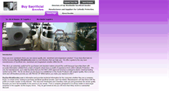 Desktop Screenshot of buysacrificialanodes.com